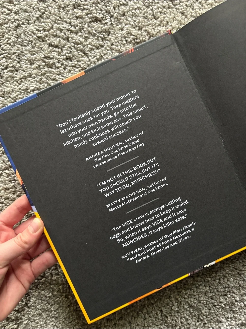 🌮 MUNCHIES Cookbook Hardcover | How to Feed Yourself & Your Friends